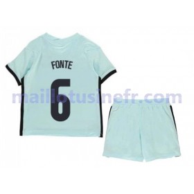 Maillot de Foot Portugal Jose Fonte 6 Extérieur UEFA EURO 2020 - Enfant